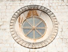 Beautiful Historical Window In Mediterranean Style Stock Image Beautiful Historical Window In Mediterranean Style Stock Image