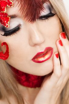 Beautiful Fashionable Woman Royalty Free Stock Photo Beautiful Fashionable Woman Royalty Free Stock Photo