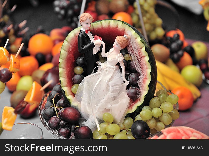 Fruit Wedding Plate