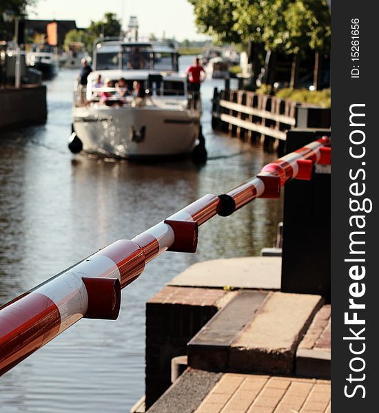 Boat On A Canal