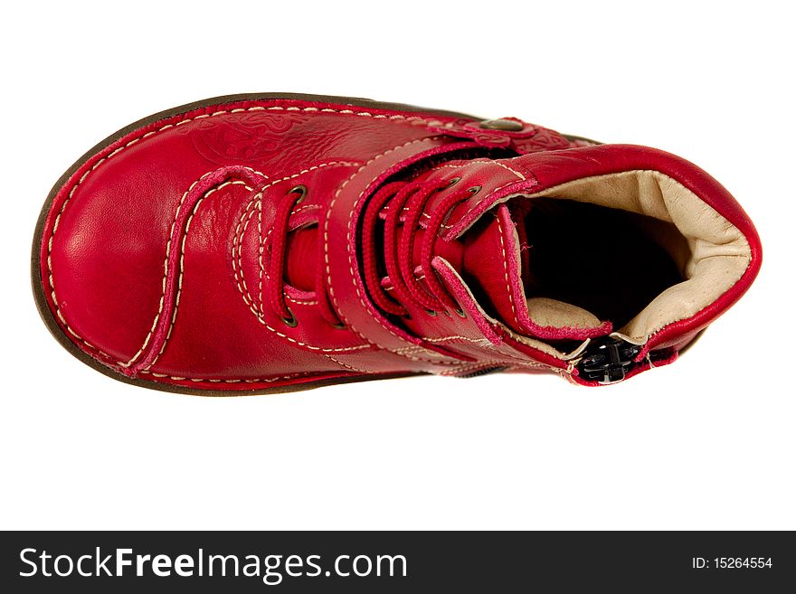 Red shoe