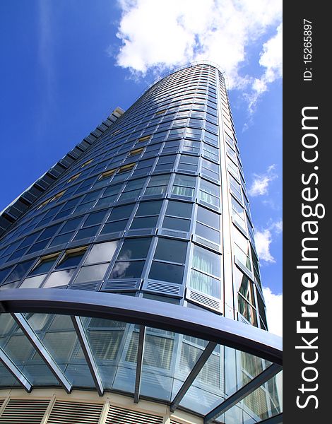 Image of a city modern building in london. Image of a city modern building in london