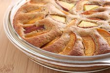 Apricot And Peach Pie Stock Image Apricot And Peach Pie Stock Image