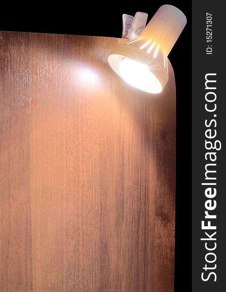 Blank Board And Lamp | Background