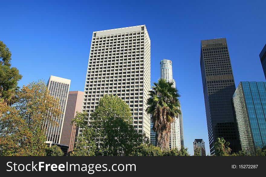 Los Angeles City Skyline