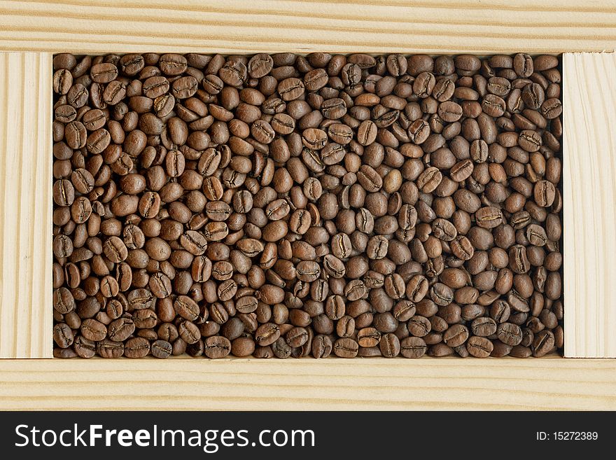 Coffee beans background, high resolution