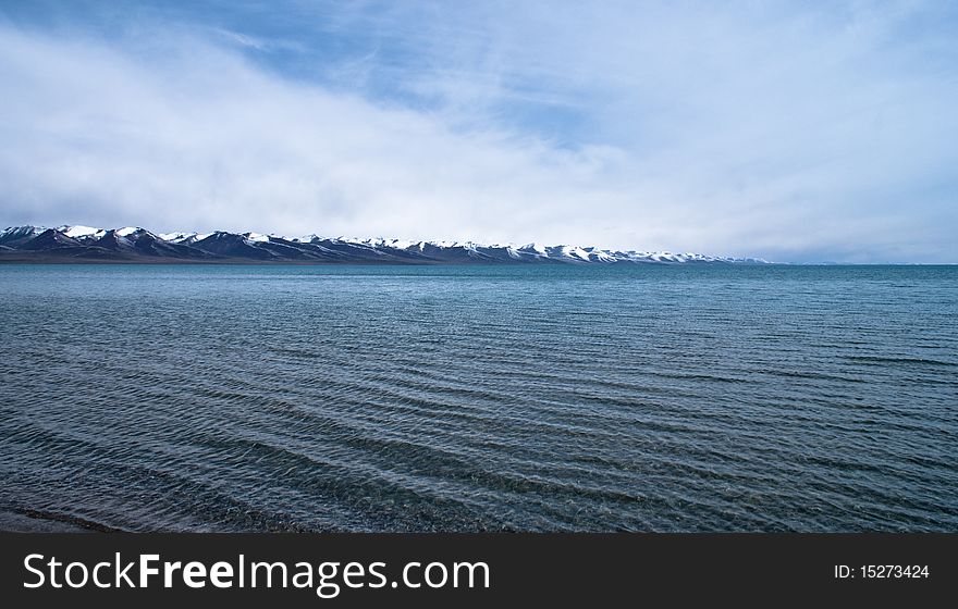 Namtso lake - highest salty lake in the world