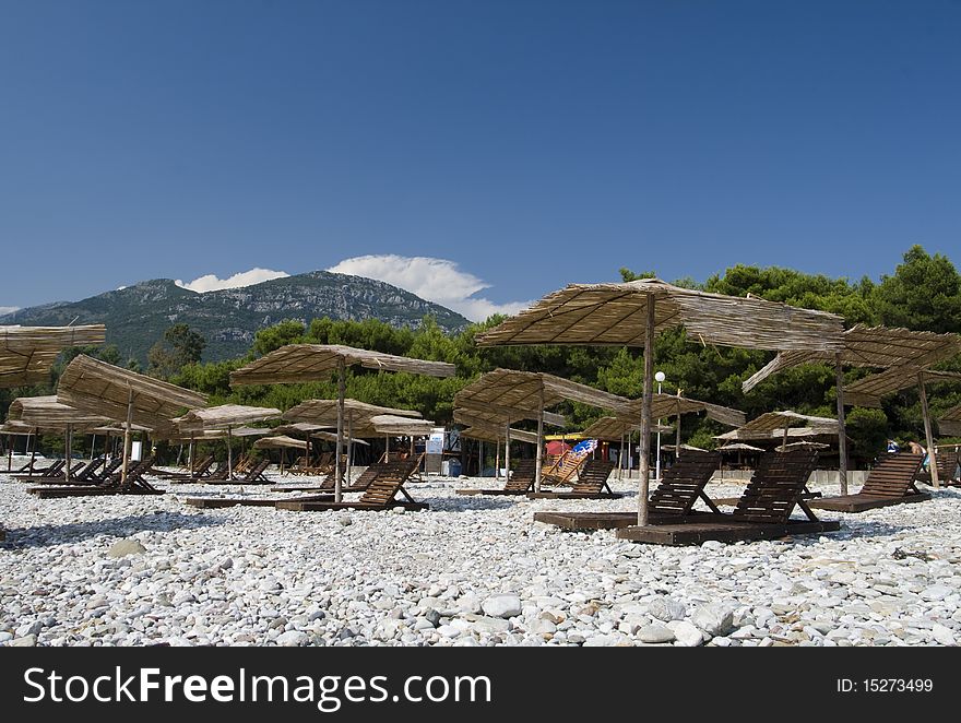 Beach on Bar in montenegro. Beach on Bar in montenegro