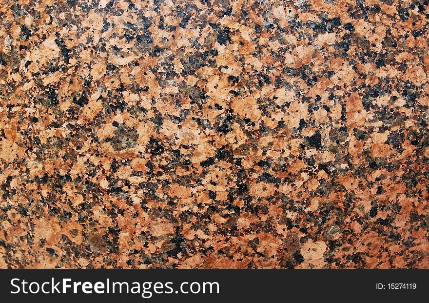 Granite texture from stone block Photo taken on: 01.07.2010