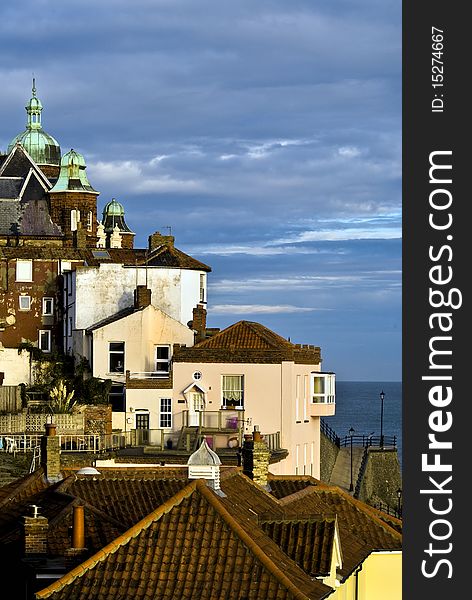 Victorian seafront at Cromer in Norfolk