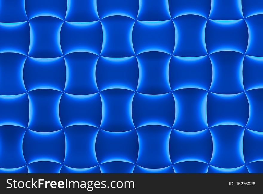 Blue Light Pillows Background