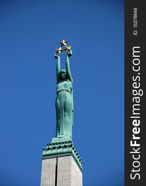 Statue of Liberty, Riga, Latvia