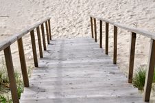 Way To The Beach Stock Images Way To The Beach Stock Images