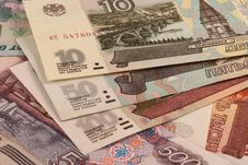 Russian Roubles. Different Banknotes. Royalty Free Stock Photos Russian Roubles. Different Banknotes. Royalty Free Stock Photos