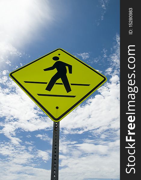 Walking Traffic Sign