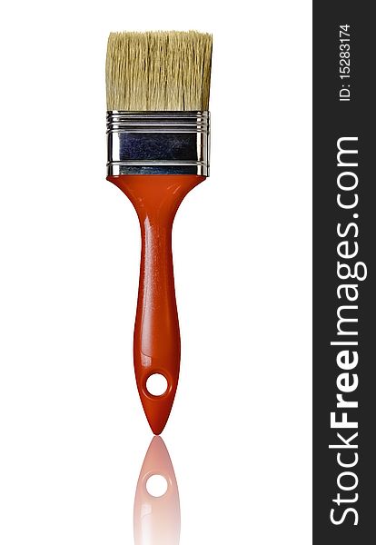 Red brush (clipping path included)