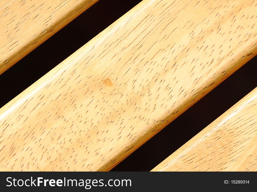 Texture of hard wood. It is a chair.