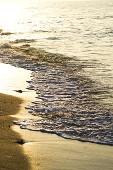 Gorgeous Spanish Beach Stock Image Gorgeous Spanish Beach Stock Image