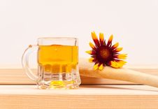 Touch Of Golden Honey Stock Image Touch Of Golden Honey Stock Image