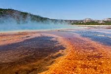 Grand Prismatic Springs Royalty Free Stock Photos Grand Prismatic Springs Royalty Free Stock Photos