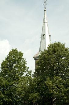 Wooden Church Steeple Stock Image Wooden Church Steeple Stock Image