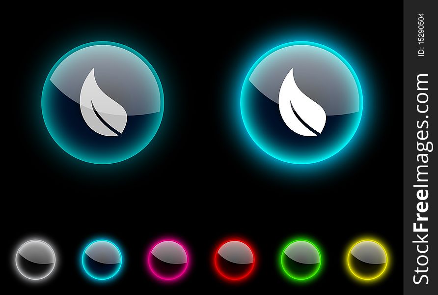 Ecology realistic icons. Empty buttons included. Ecology realistic icons. Empty buttons included.