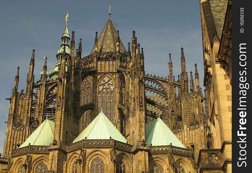 Prague (Czech republic) - cathedral on Prague castel