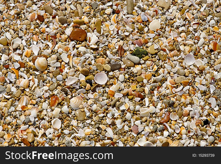 Coast fragment of Caesarea beach. Israel. Coast fragment of Caesarea beach. Israel.