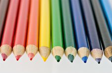 Colored Pencils Royalty Free Stock Images