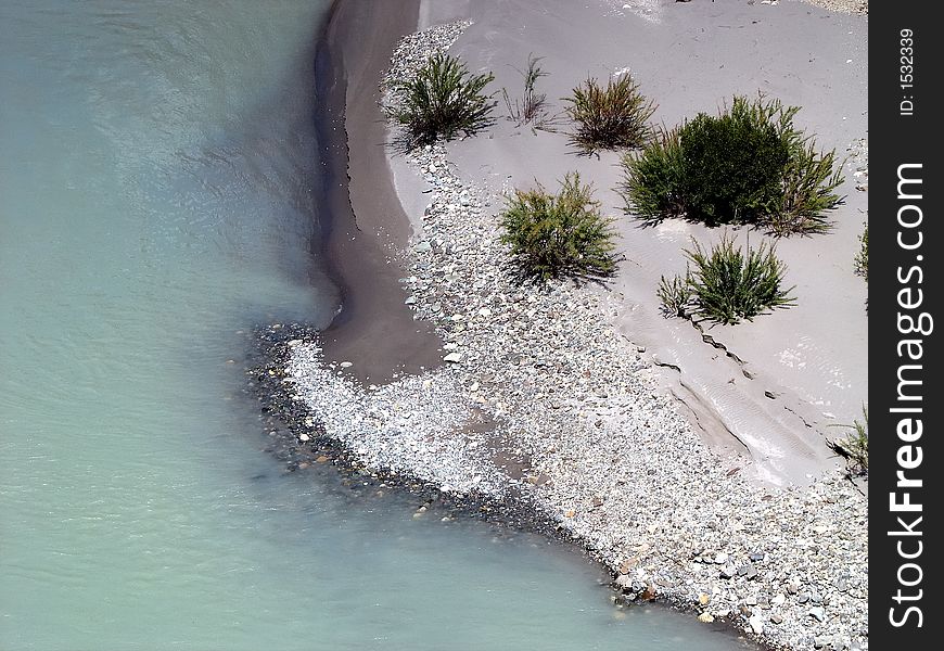 Kargiak river, Zanskar valley, Ladakh, India.