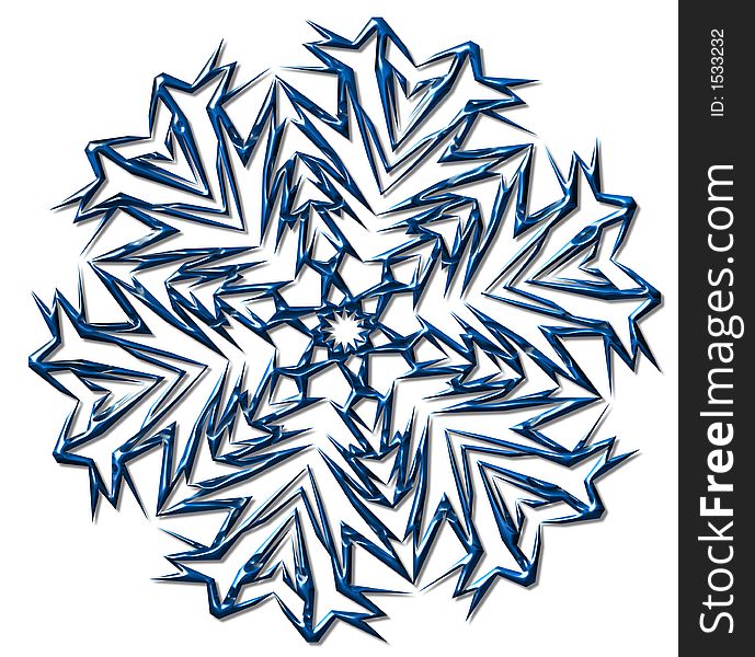 Xmas celebration snowflake  pattern  art
