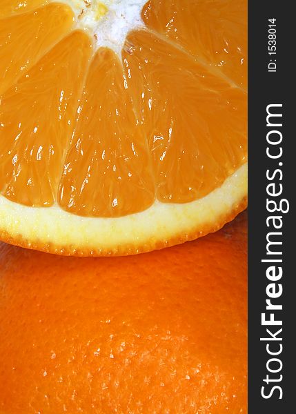 Close Up Of Oranges