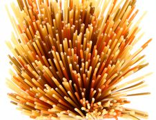 Raw Colorful Spaghetti Royalty Free Stock Photography Raw Colorful Spaghetti Royalty Free Stock Photography