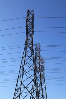 Power Towers Stock Photography Power Towers Stock Photography