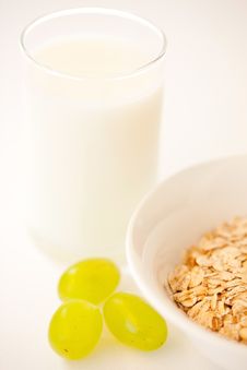 Breakfast With Oats Royalty Free Stock Image Breakfast With Oats Royalty Free Stock Image