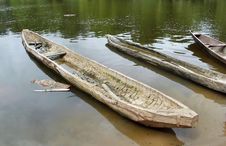 Traditional African Wooden Boat Stock Photography Traditional African Wooden Boat Stock Photography