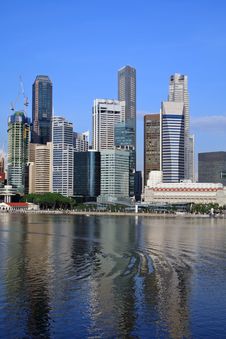 Singapore Skyline Royalty Free Stock Photography Singapore Skyline Royalty Free Stock Photography