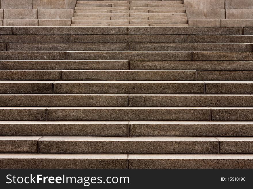 Stairs of Slavin memorial in Bratislava (Slovakia). Stairs of Slavin memorial in Bratislava (Slovakia)