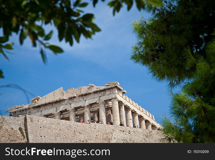 Parthenon at Acropolis, Athens, Greece