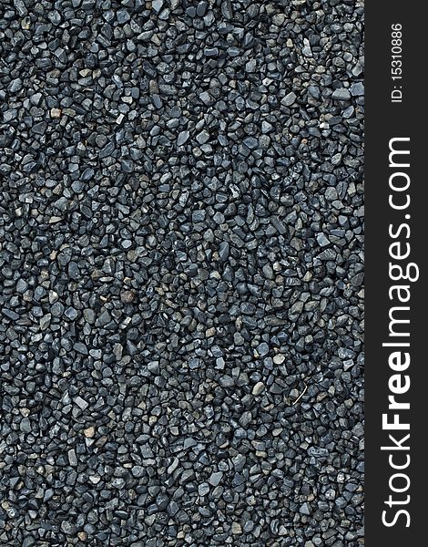 Black Pebble Floor