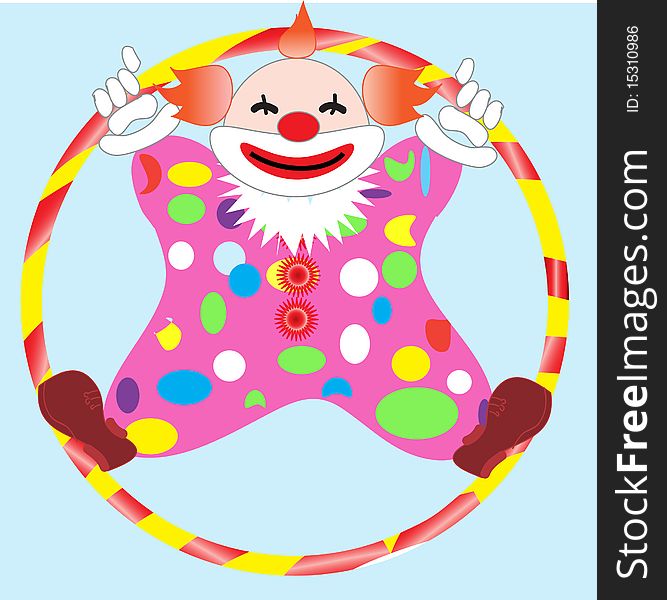 Clown In Circle