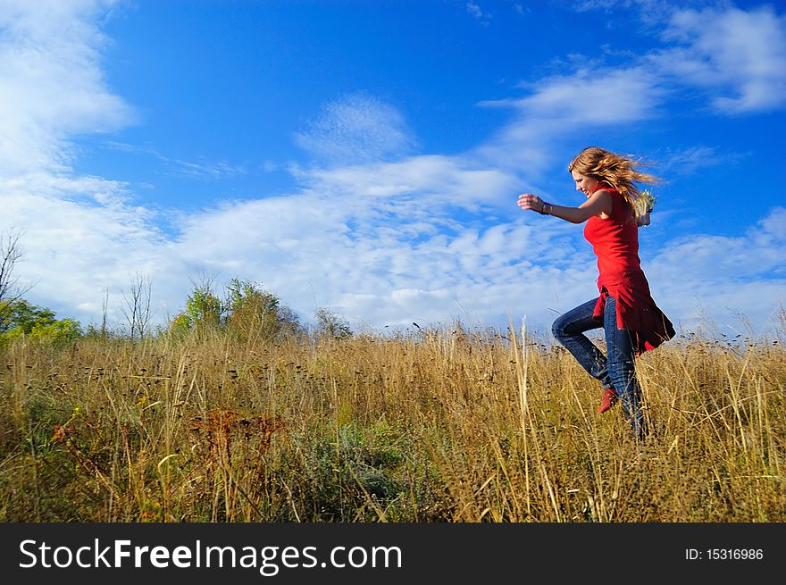 Girl In The Field