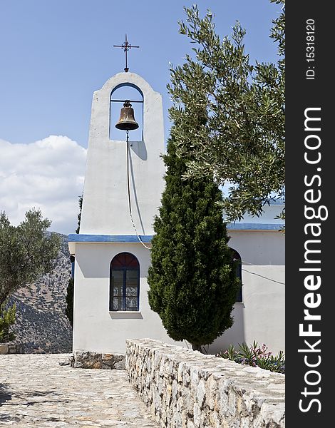 A greek orthodox church in boiotia area