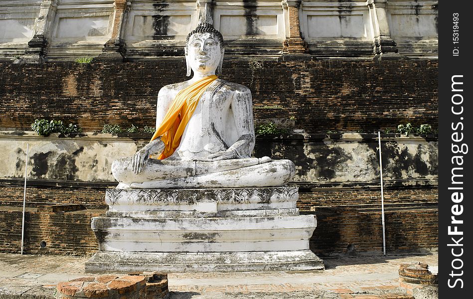 Thailand - Ayutthaya   Wat Yai Chai Mongkon