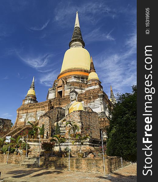 Thailand - Ayutthaya   Wat Yai Chai Mongkon