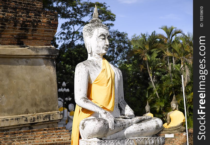 Thailand - Ayutthaya   Wat Yai Chai Mongkon