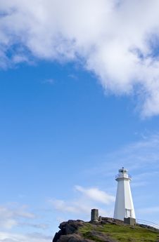 Cape Spear Lighthouse Royalty Free Stock Photography