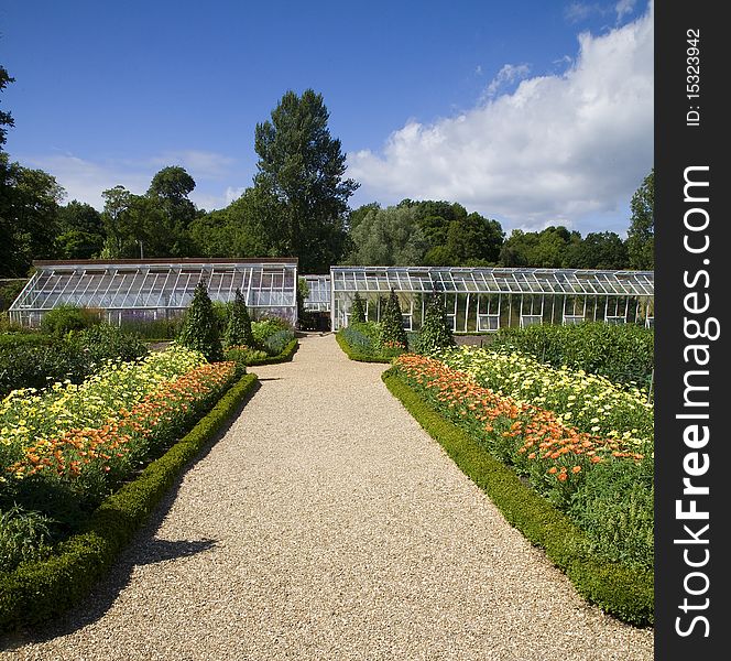 Kitchen Gardens at Forde Abbey.