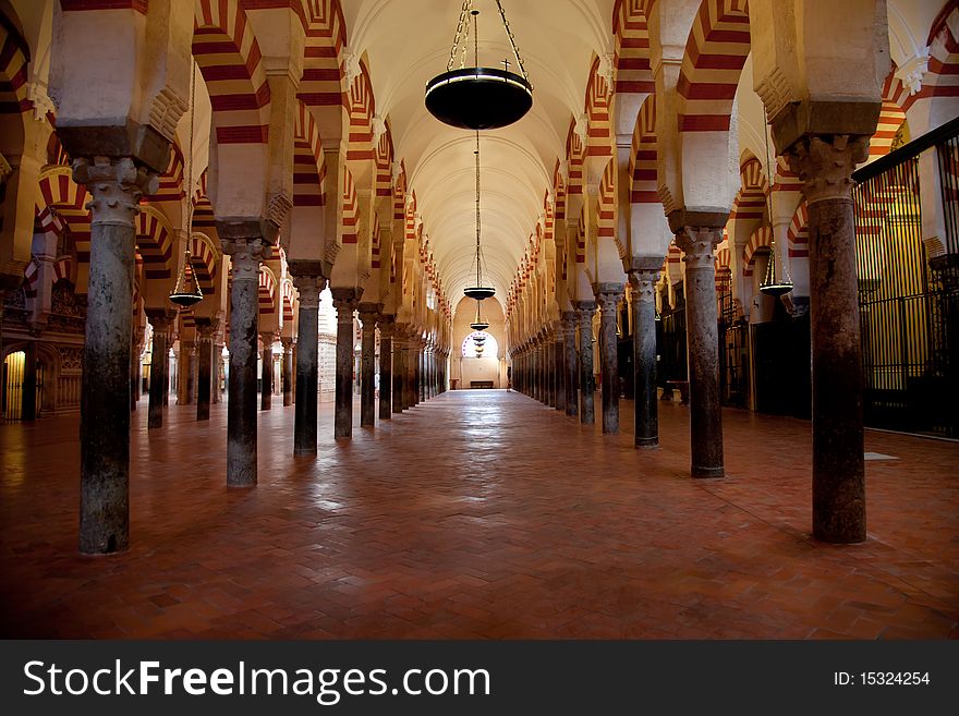 Cordoba Mosque Interiors