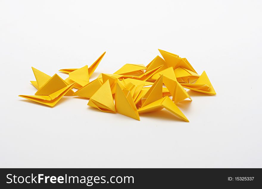 Yellow Origami